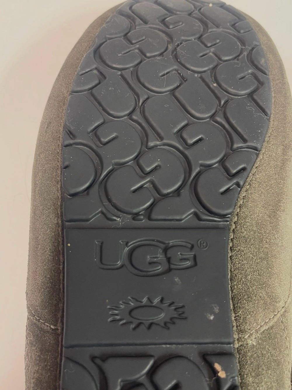 UGG Men's Ascot Suede Slippers Size 12